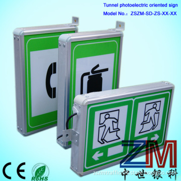 Tunnel LED Photoelectric Oriented Sign